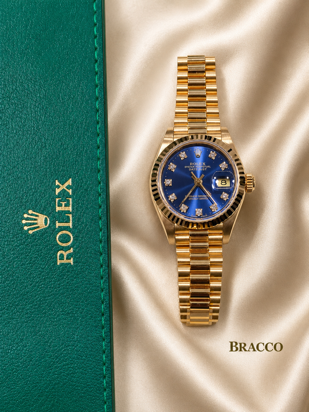 Rolex Donna Oro Giallo 18Kt e Diamanti